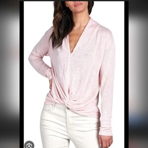 Sanctuary Knot Interested Knit Top In Milk